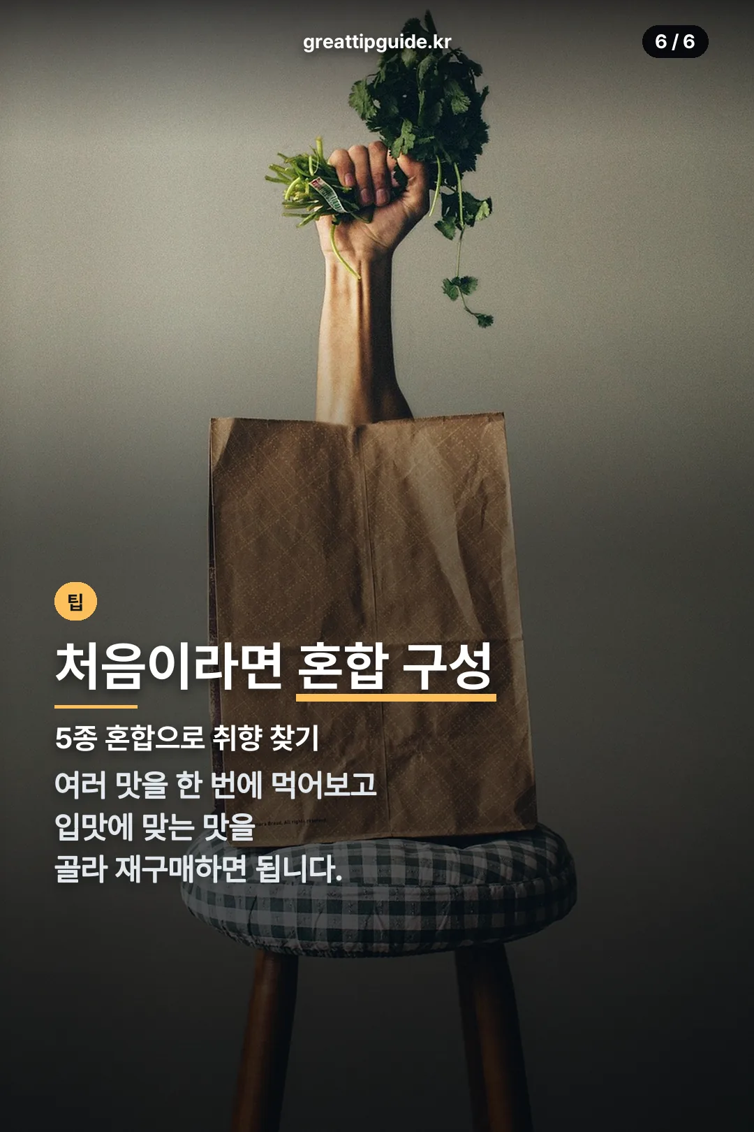 처음이라면 혼합 구성