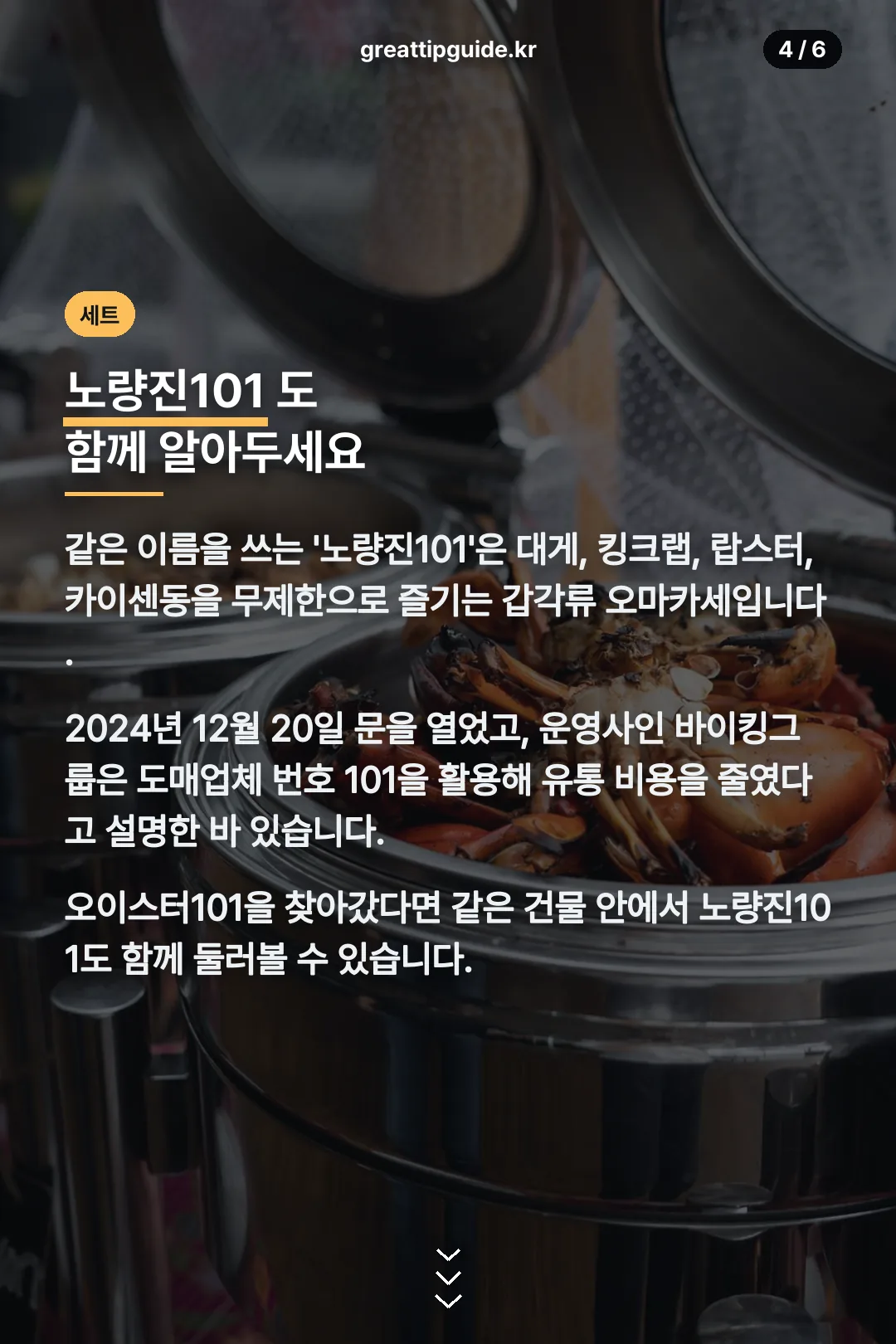 노량진101 세트 정보