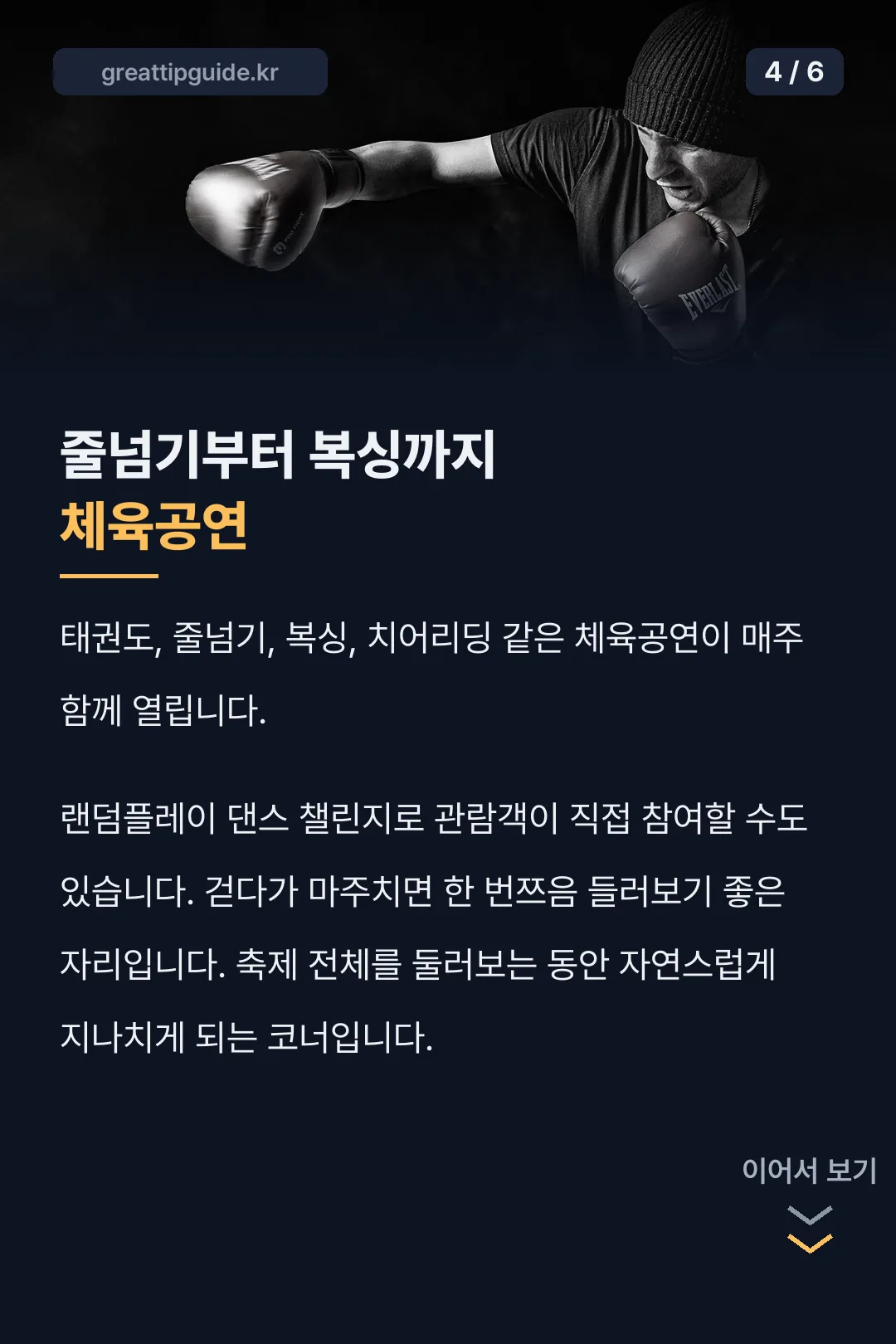 체육공연