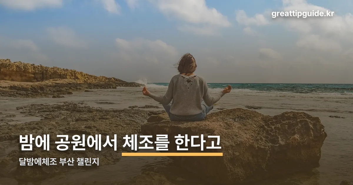 달밤에체조 부산 챌린지 정리 썸네일